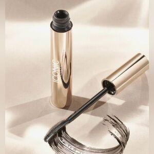 Iconic London ENRICH & ELEVATE BLACK MASCARA Lengthens, Curls & Lifts w Symlash®